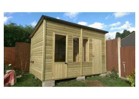 Bespoke Heavy Duty Garden Sheds / Pressure Treated Built To Last 