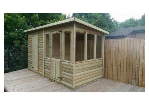 Bespoke Heavy Duty Garden Sheds / Pressure Treated Built To Last 